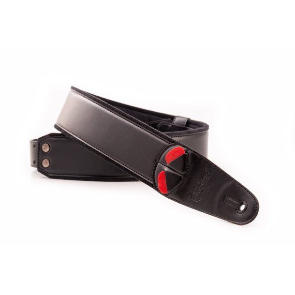 RightOn! Charm-60 Black Guitar Strap